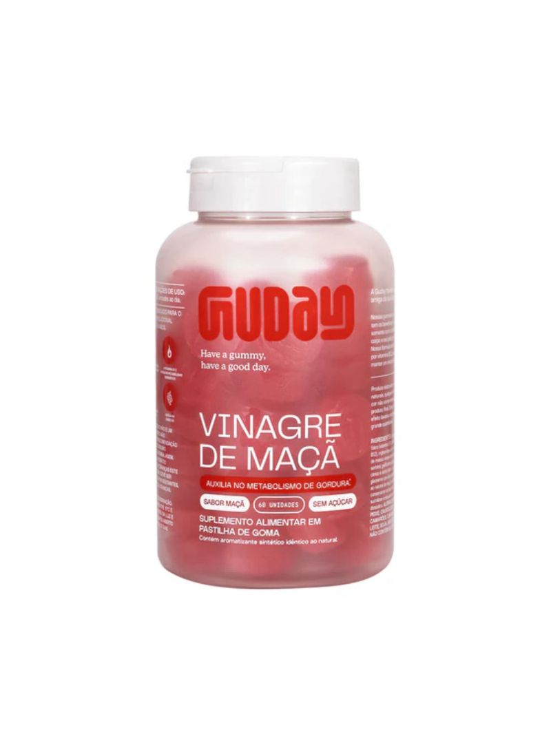 Vinagre de Maçã em Gomas com Vitamina B12 60 Gomas Guday