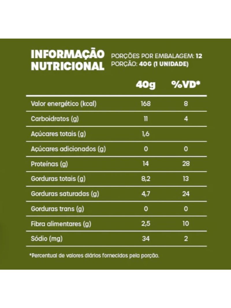 Barra de Proteína Bold Pistache 40g Bold