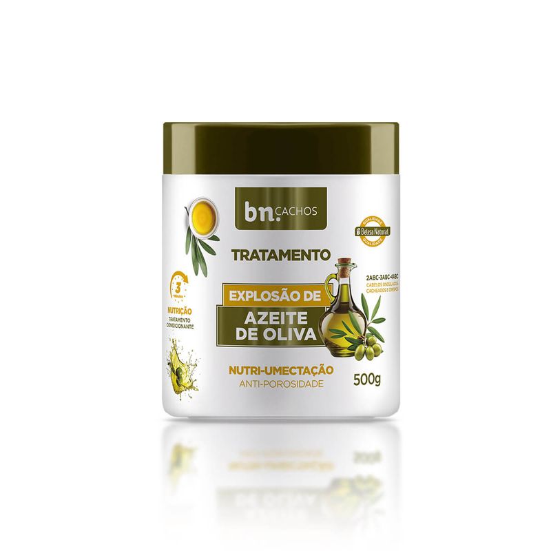 Kit Linha Completa Explosão de Azeite de Oliva + Umectação + Óleo Abacate  | bnCachos