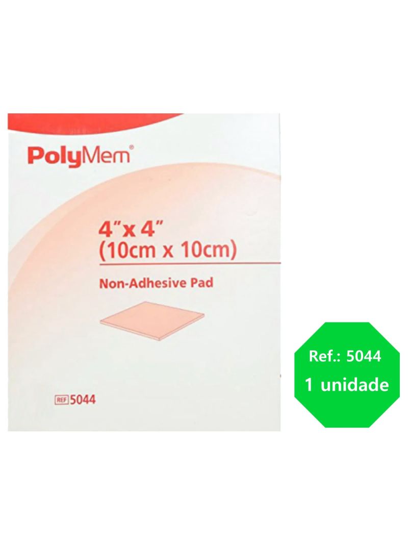 Curativo PolyMem Não Adesivo - 10x10cm - unidade