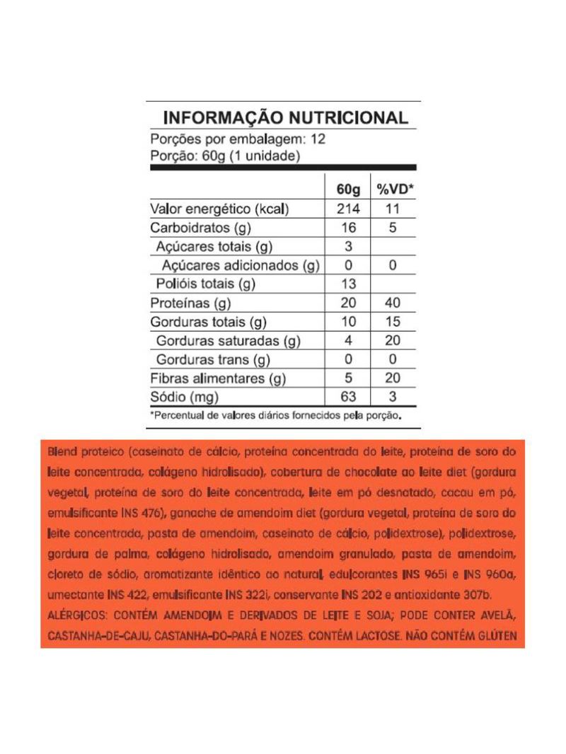 Bold Paçoca & Chocolate Bold Snacks 60g