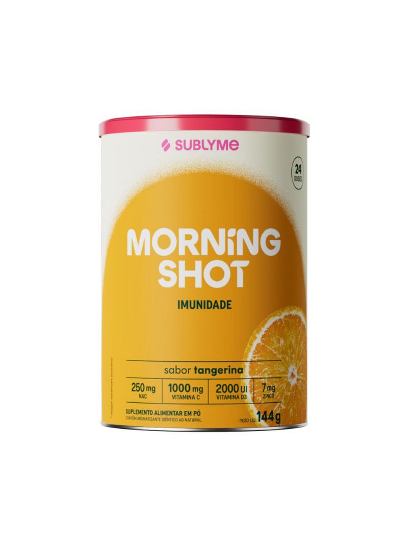 Morning Shot 2.0 Tangerina 144g NAC e Beta-glucana Sublyme