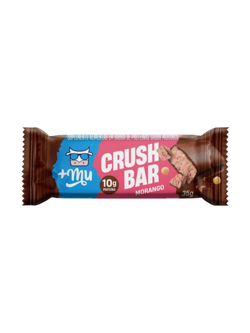 Crush Bar 20 Morango Mais Mu 35g