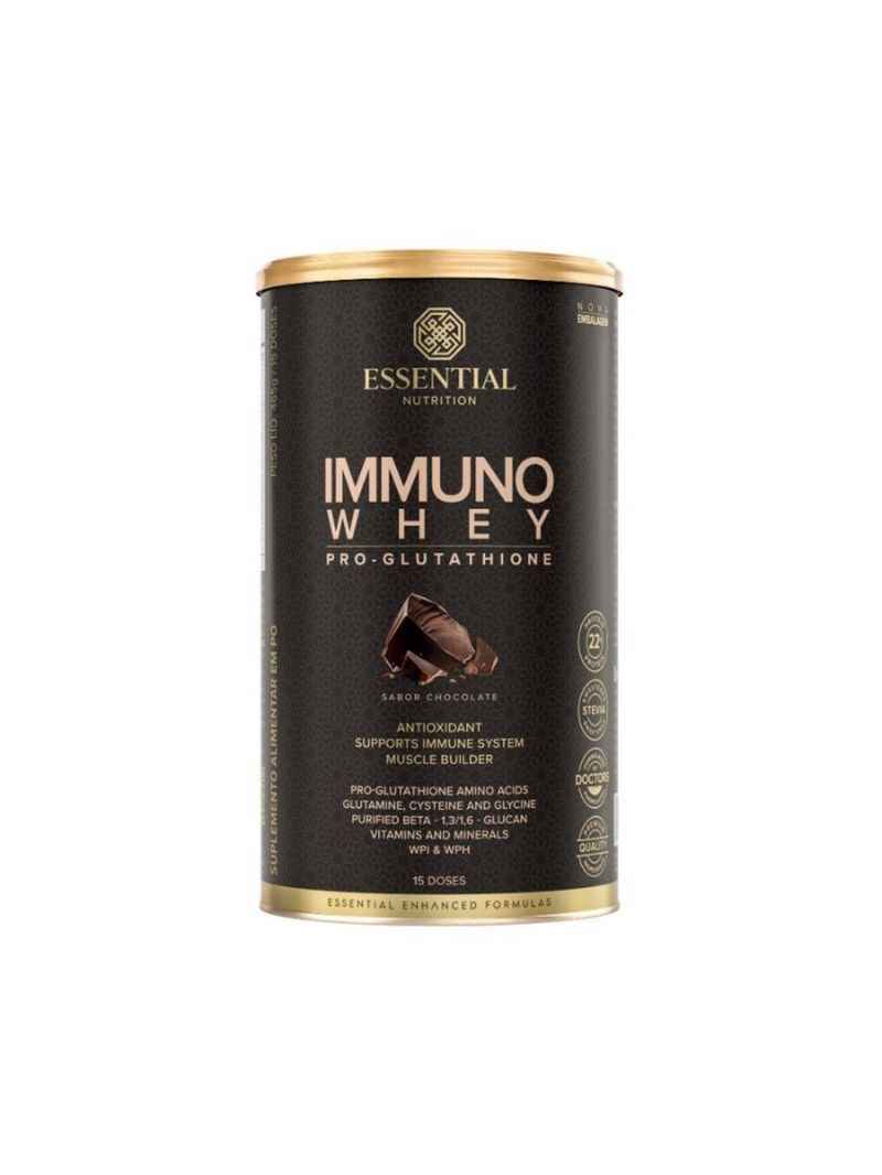 Immuno Whey Pro Glutathione Choco Essential Nutrition 465g