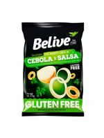 Salgadinho sem Glúten Cebola e Salsa Belive 35g