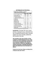 Bombom Choco 70% Cacau Caramelo Salgado Luckau 75g