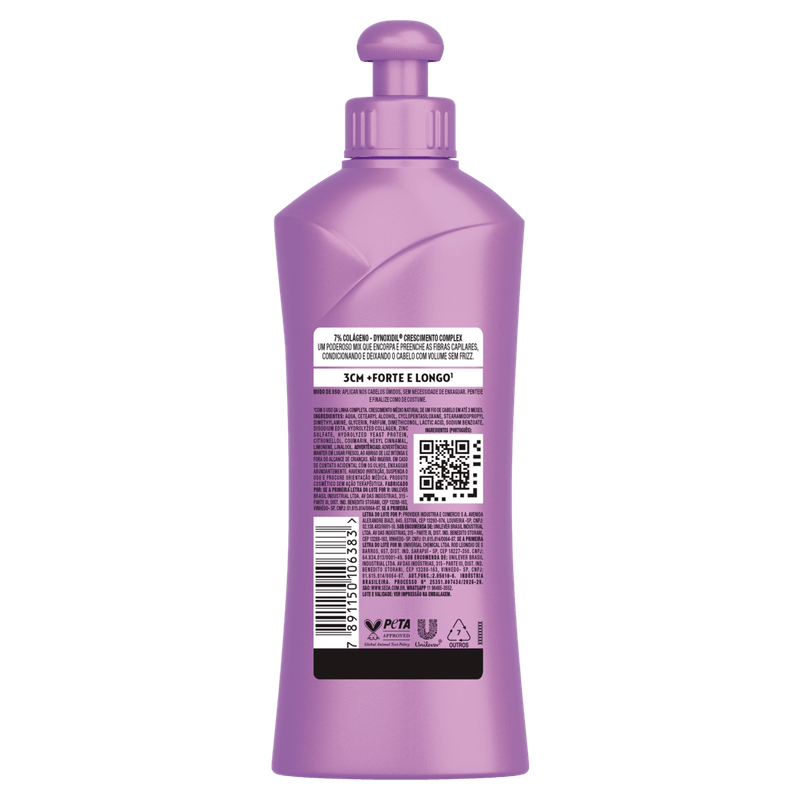 Creme para Pentear Seda Mega Crescimento - 300ml