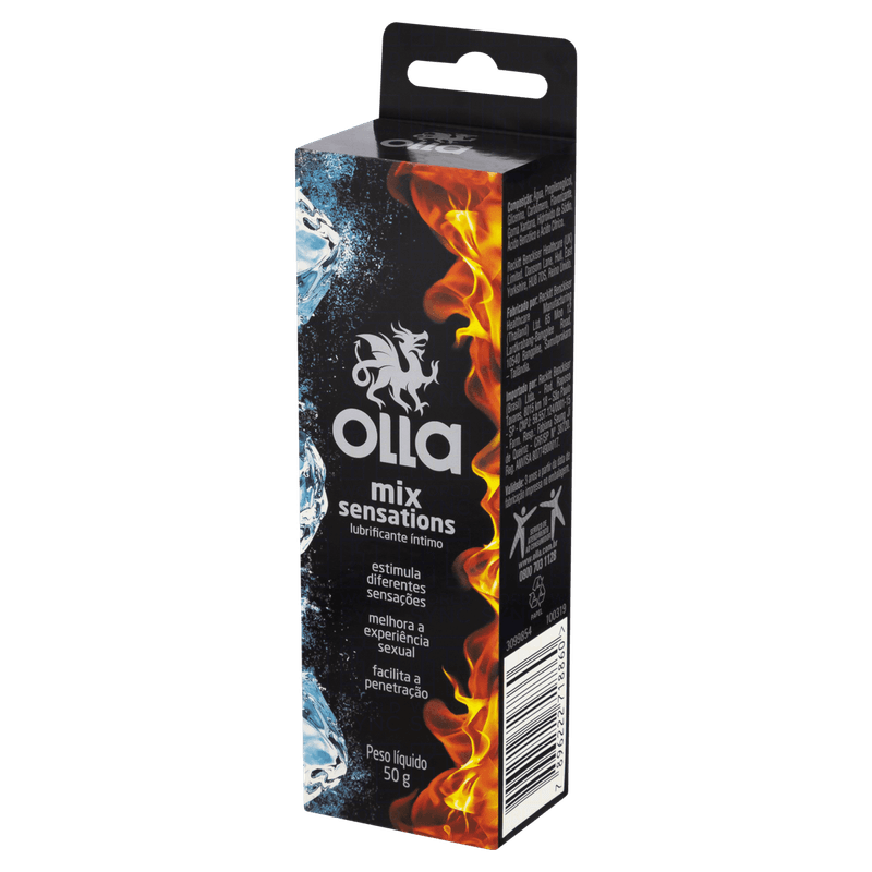 Lubrificante Intimo Olla Mix Sensations - 50g