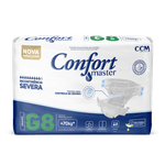 Fralda Geriátrica Confort Master G - 8 Unidades