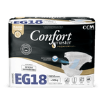 Fralda Geriátrica Confort Master EG - 18 Unidades