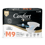 Fralda Geriátrica Confort Master M - 9 Unidades