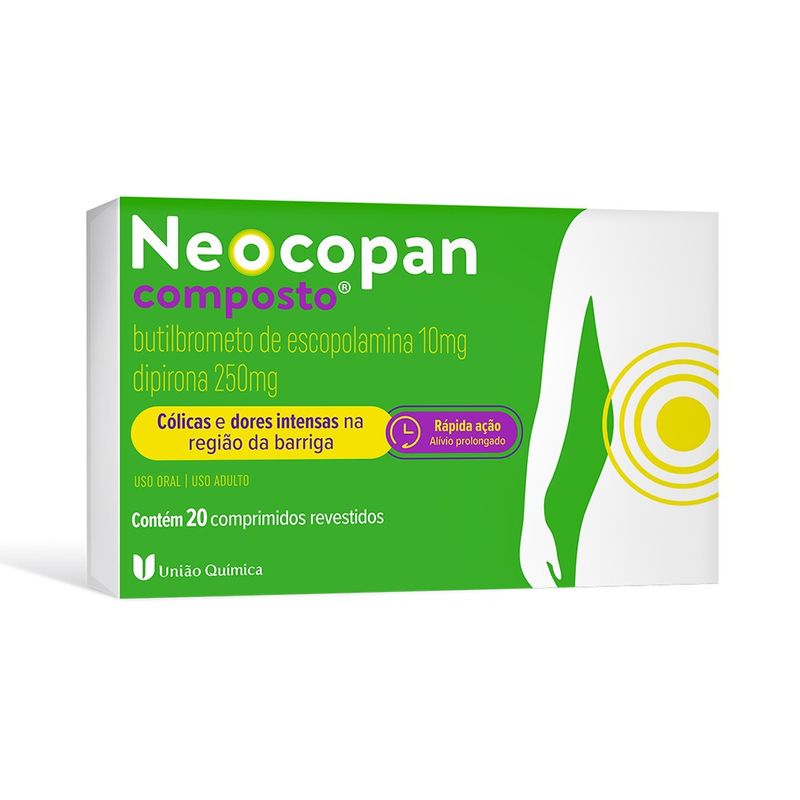 Neocopan 10 + 250mg - 20 Comprimidos