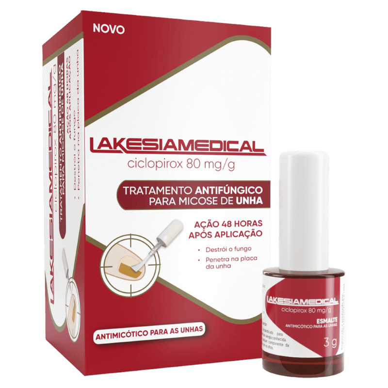 Lakesiamedical 80mg/g Esmalte - 3g