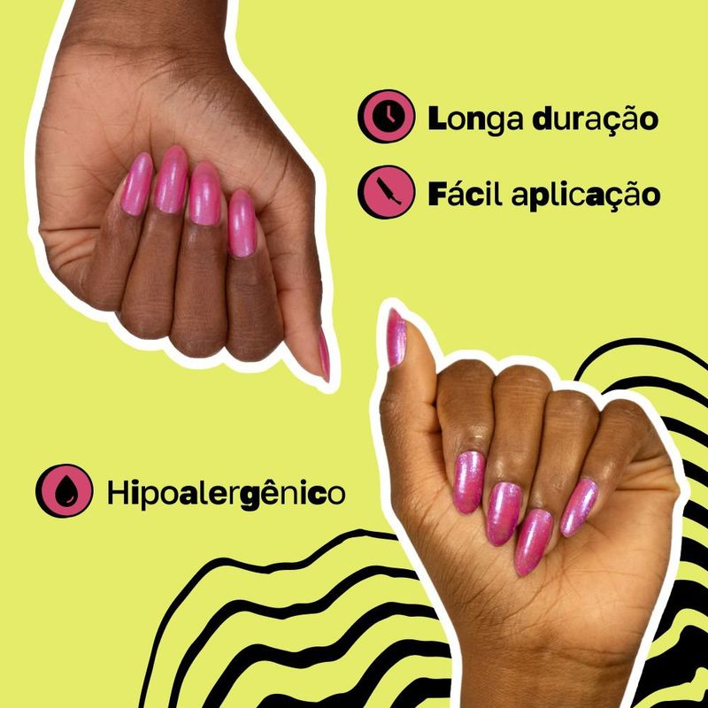 Esmalte Efeitos Colorindo Meu Line-Up Lollapalooza Brasil Risqué - 8ml