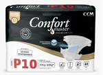 Fralda Geriátrica Premium P Confort Master com 10 unidades
