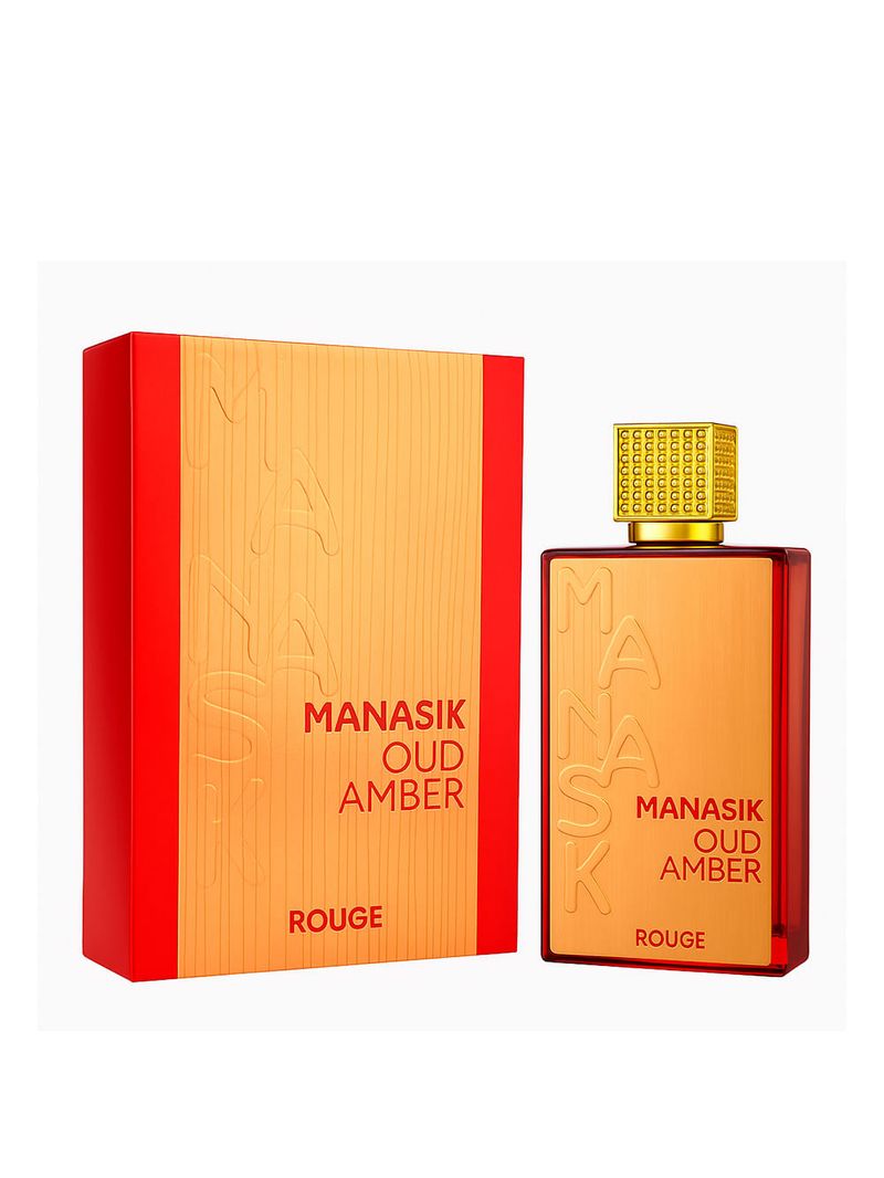 Perfume Unissex Manasik Oud Amber Rouge Eau de Parfum 100ml