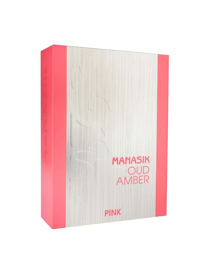 Perfume Unissex Manasik Oud Amber Pink Eau de Parfum 100ml
