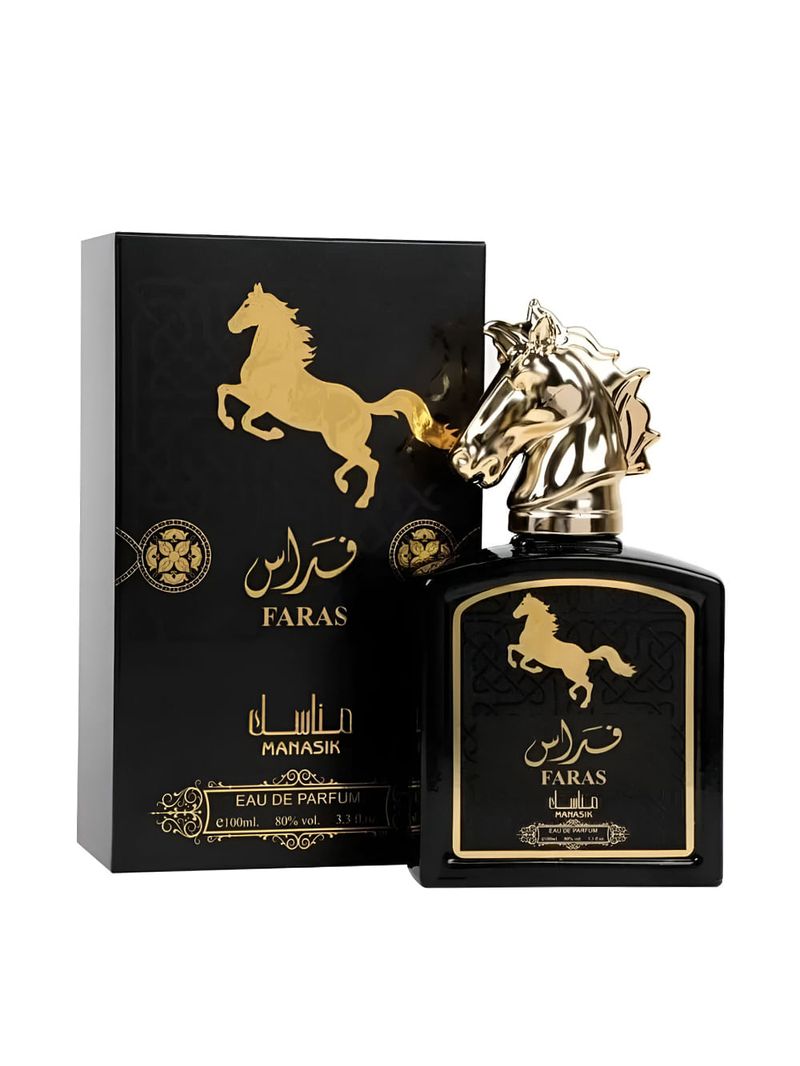 Perfume Unissex Manasik Faras Eau de Parfum 100ml Oriental Amadeirado
