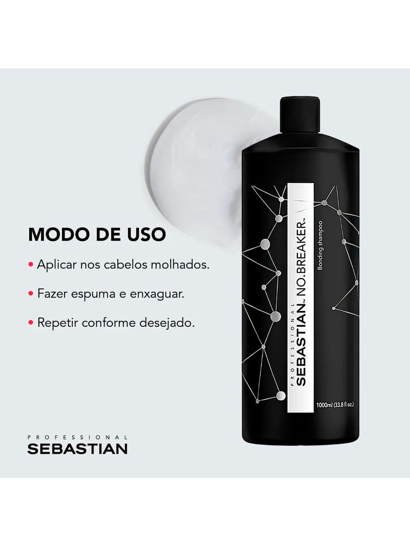 Shampoo Reconstrutor Sebastian Professional No.Breaker Bonding 1000ml