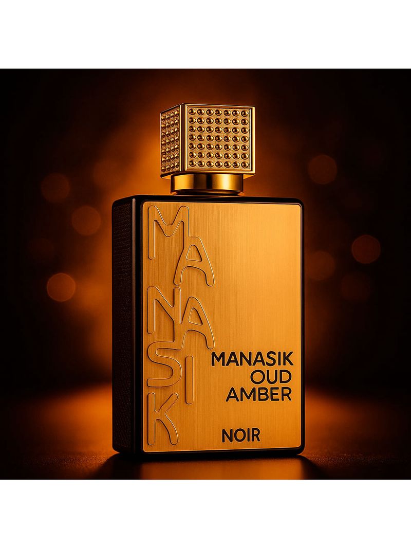 Perfume Unissex Manasik Oud Amber Noir Eau de Parfum 100ml