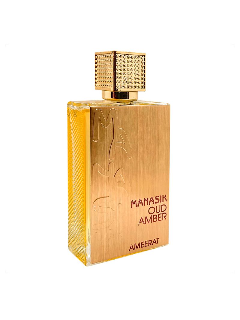 Perfume Unissex Manasik Oud Amber Ameerat Eau de Parfum 100ml
