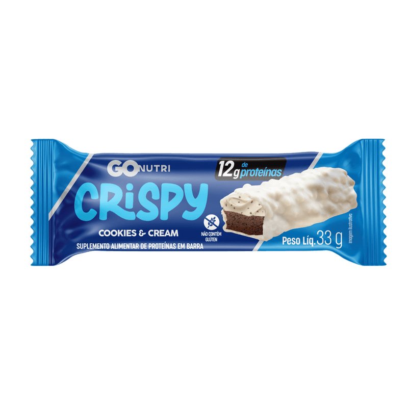 Barra Protéica Crisp Cookies GOnutri - 33g