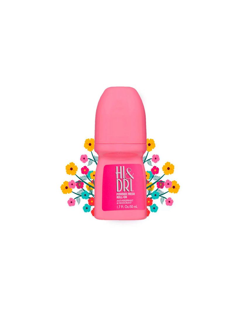 Hi & Dri Roll-On Powder Fresh Antiperspirant - Desodorante 50ml