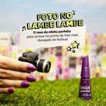 Esmalte Efeitos Foto no Lambe Lambe Lollapalooza Brasil Risqué - 8ml