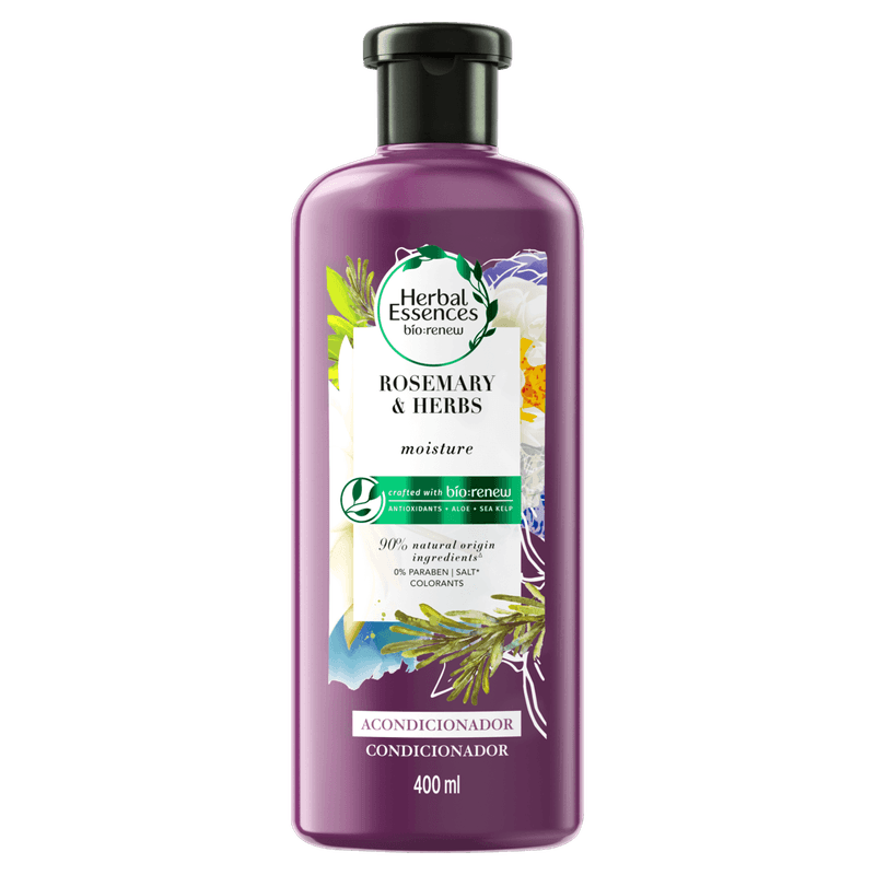 Condicionador Bio:Renew Alecrim & Ervas 400ml Herbal Essences