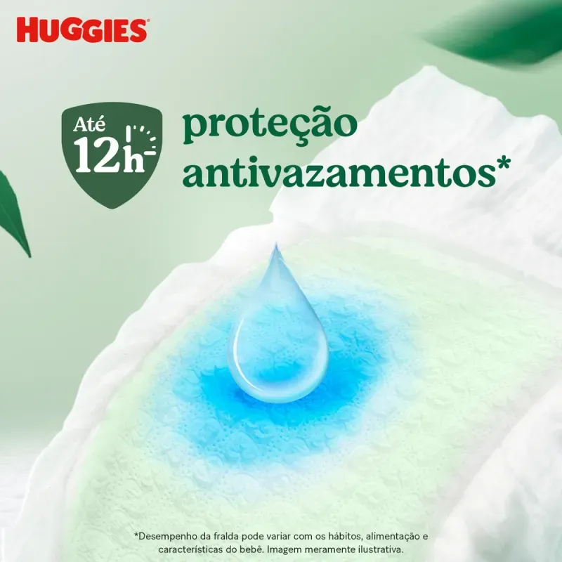 Fralda Huggies Pants Premium Natural Care 52 Unidades XXG