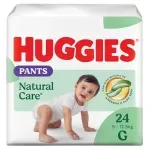 Fralda Roupinha Huggies Natural Care 24 unidades G