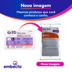 Seringa para Insulina BD Ultra-Fine com Agulha 6mm 30UI - 10 Unidades