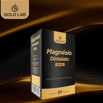 Kit 2 Magnésio Dimalato 500mg com 60 Cápsulas Gold Lab