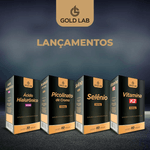 Kit C/2 Polivitamínico Homem C/60 Cápsulas - Gold Lab
