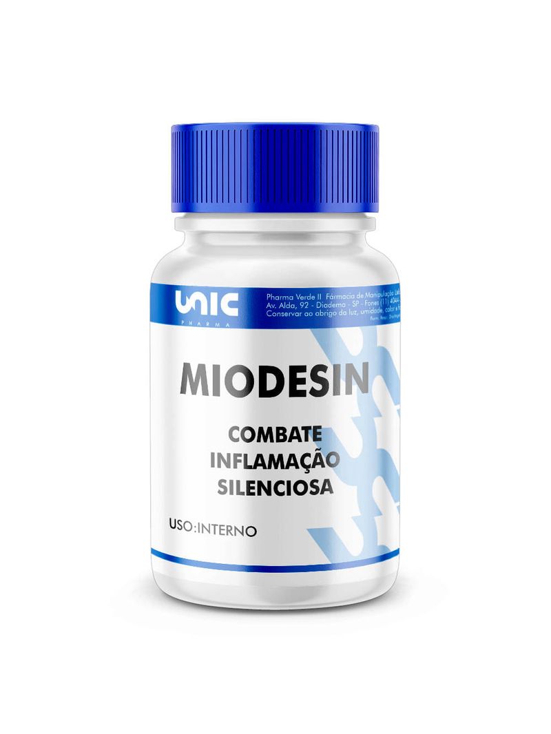 Miodesin - Combate Inflamação Silenciosa - 30 Cápsulas