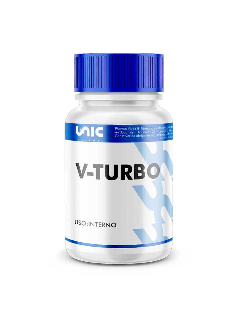 V-Turbo - Estimulante Masculino 30 Cápsulas