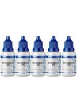 Kit 5 frascos de Minoxidil 60ml