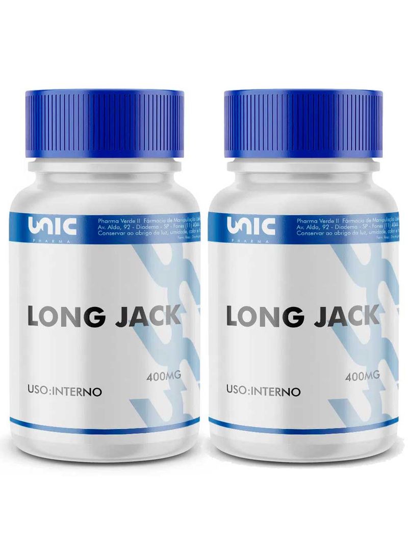 Kit 2 Long Jack  400mg (30 caps cada)