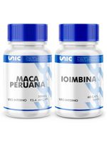 Maca Peruana 500mg 60Cap + Ioimbin 5mg 60caps