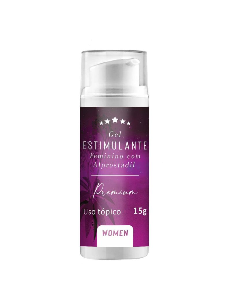 Gel Estimulante Feminino Com  Alprostadil - 15Gr