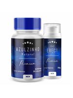 Azulzinho Natural 30doses + Gel para Ereção 30g