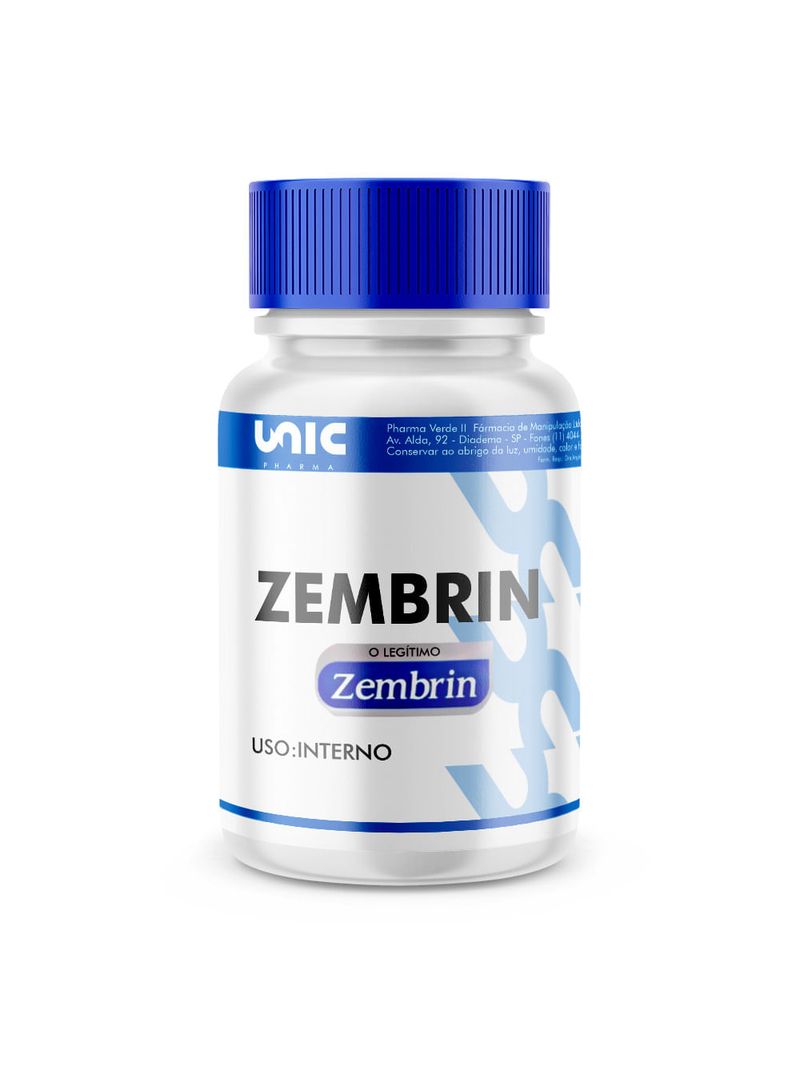 Zembrin 8mg com selo de autenticidade - 120 Cápsulas
