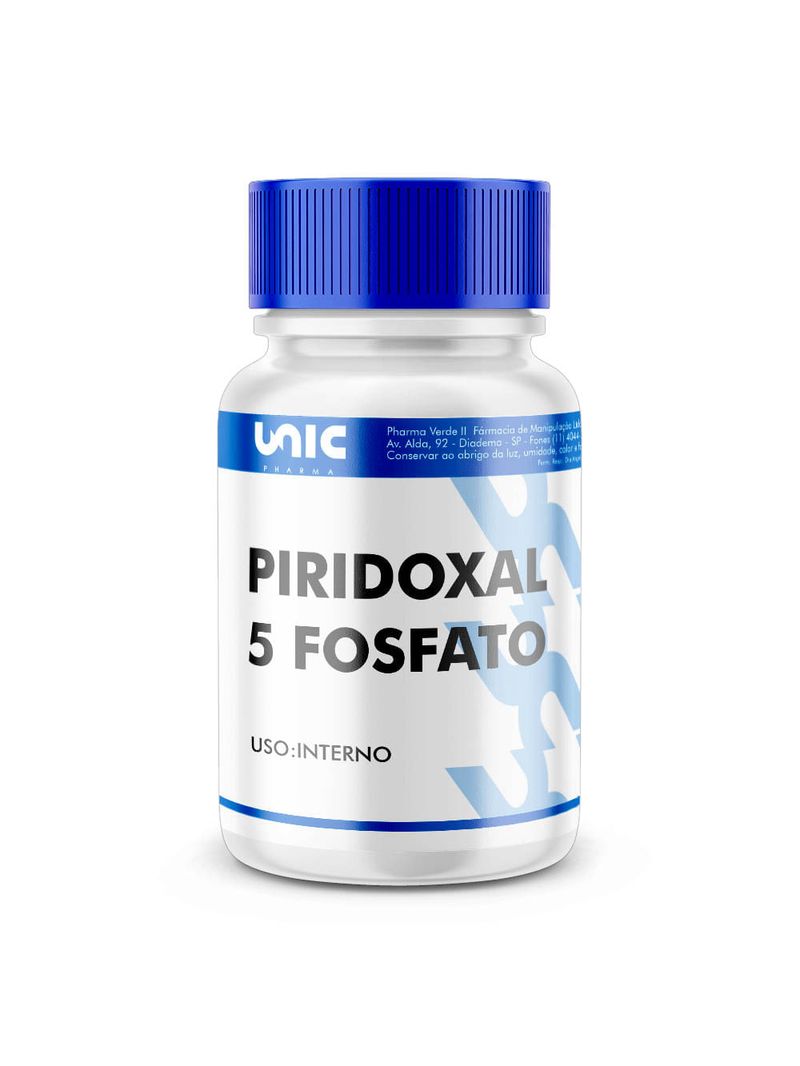 Piridoxal 5 Fosfato 50Mg - 30 Cápsulas
