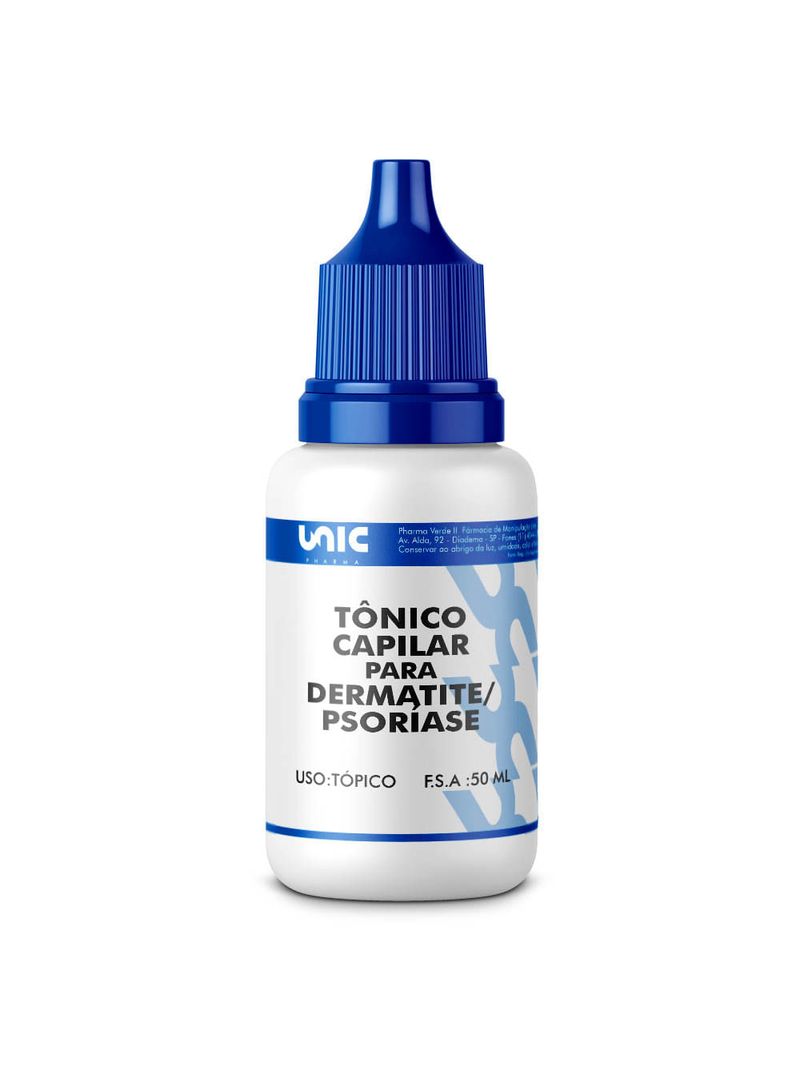 Tônico Capilar Para Dermatite-Psoríase - 100 Ml