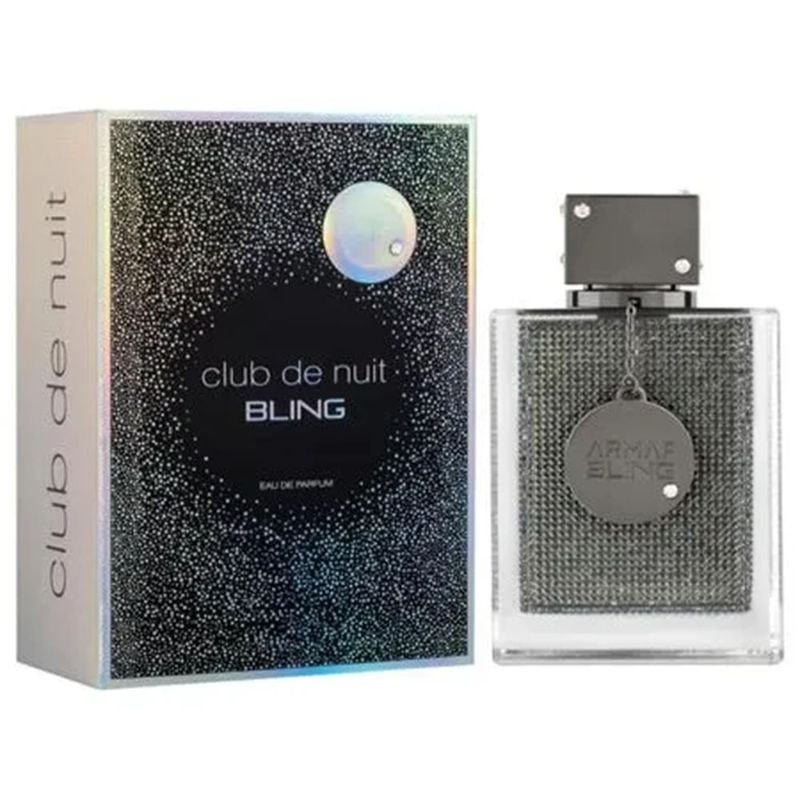 Perfume Club De Nuit Bling Armaf Eau De Parfum Unissex Amadeirado Especiado