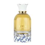 Perfume Lattafa Petra Eau De Parfum Feminino 100ml Floral Frutal Gourmand