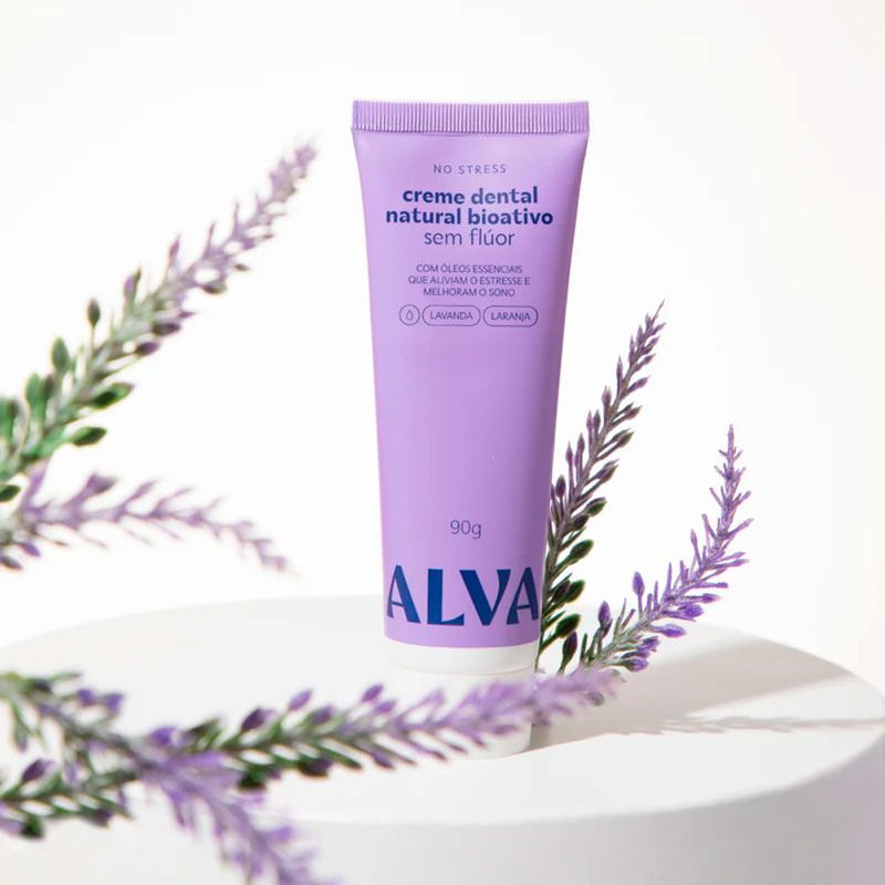 Alva No Stress Lavanda e Laranja - Pasta de Dente 90g