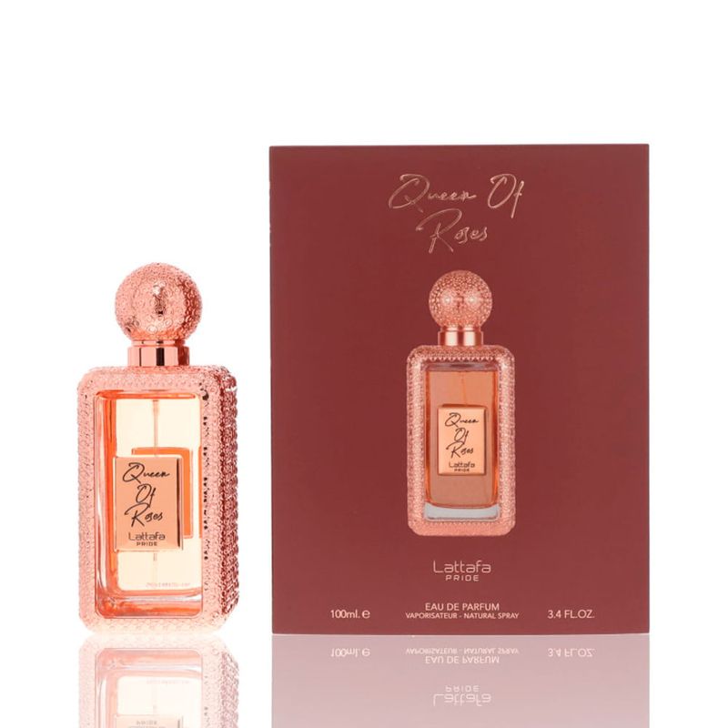 Lattafa Pride Queen of Roses Eau de Parfum - Perfume Feminino 100ml