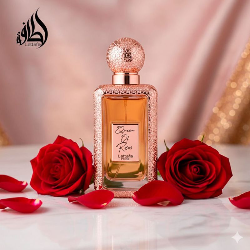 Lattafa Pride Queen of Roses Eau de Parfum - Perfume Feminino 100ml