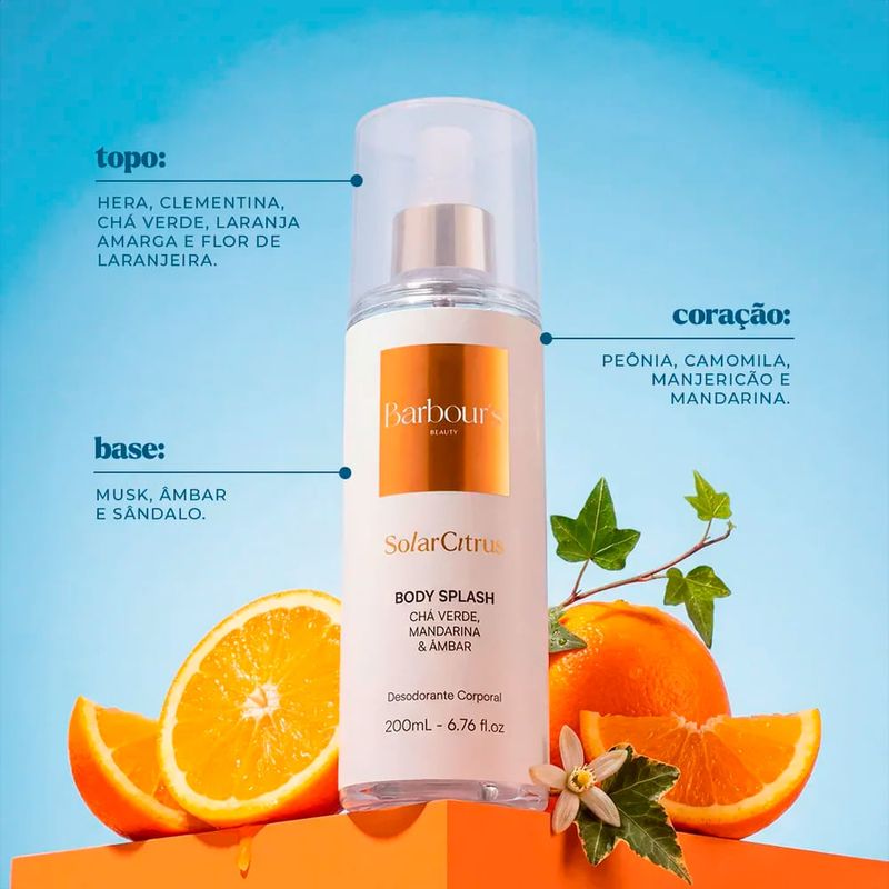 Barbour's Beauty Solar Citrus - Body Splash 200ml